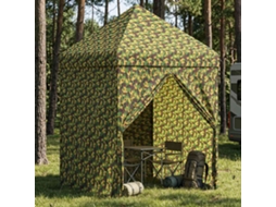 Vidaxl Toldo Com 4 Laterais 2 X 2 M Camuflagem Militar