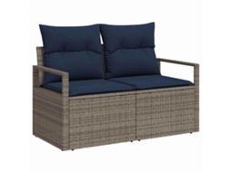 Maison Exclusive - Sofá De Jardim Com Almofada 120 X 62 X 69 Cm. Vime Pe