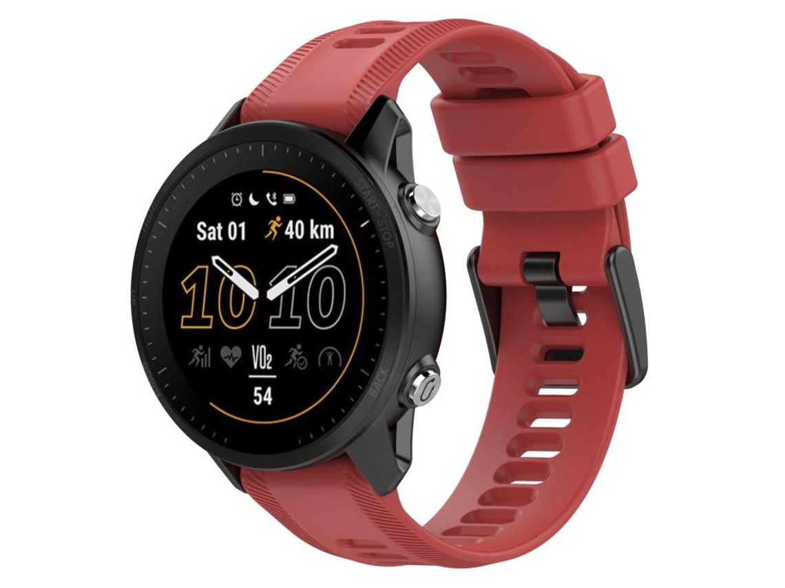 Bracelete para Garmin Forerunner 955 Silicone Cor Sólida XIAOMOYU