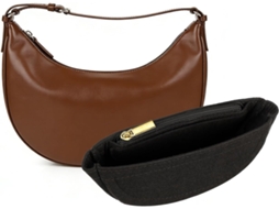 Organizador de Bolsa Pequeno em Feltro Preto, 5 Cm AQUAFORGE
