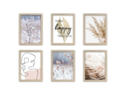 Pintura DKD HOME DECOR (Pinho - Multicor)