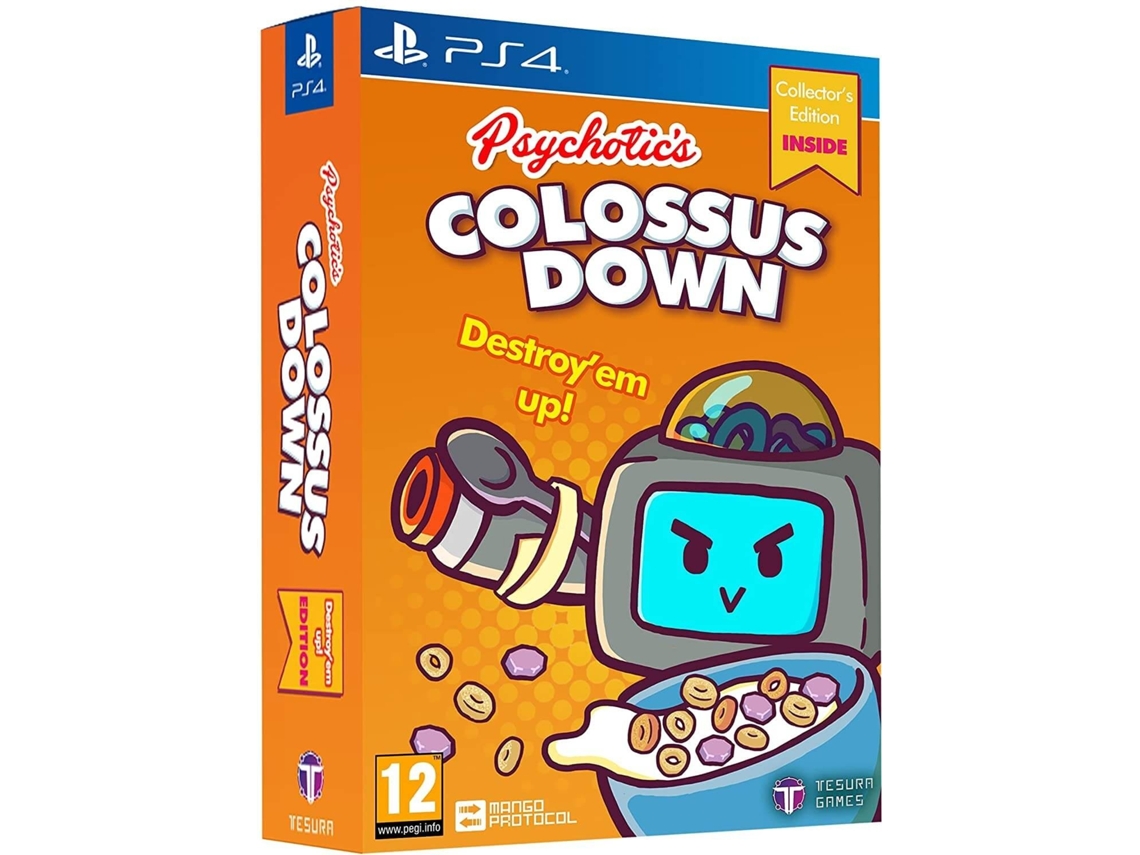 Jogo Colossus Down Destroy Em Up PS4