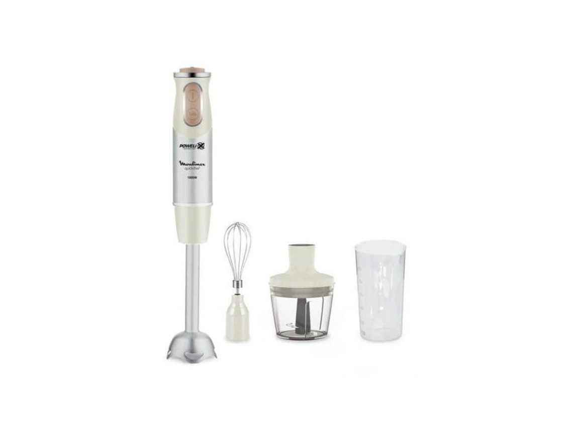 Batedeira Manual Moulinex Dd655a10, 1000 W, 10 Velocidades, Tecnologia Powelix, Picador E Batedor