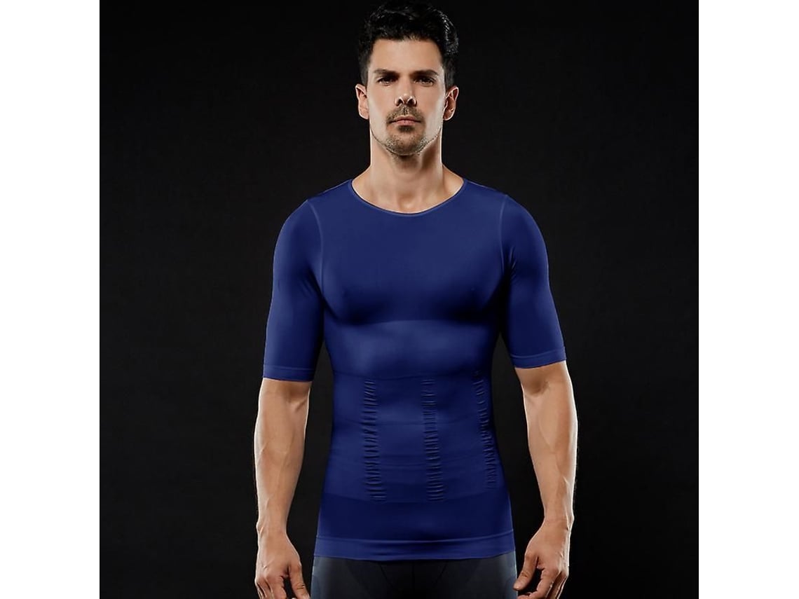 2026 camiseta Moldeadora para Hombres Compresión Adelgazante Abdomen Top Deportivo Shapewear