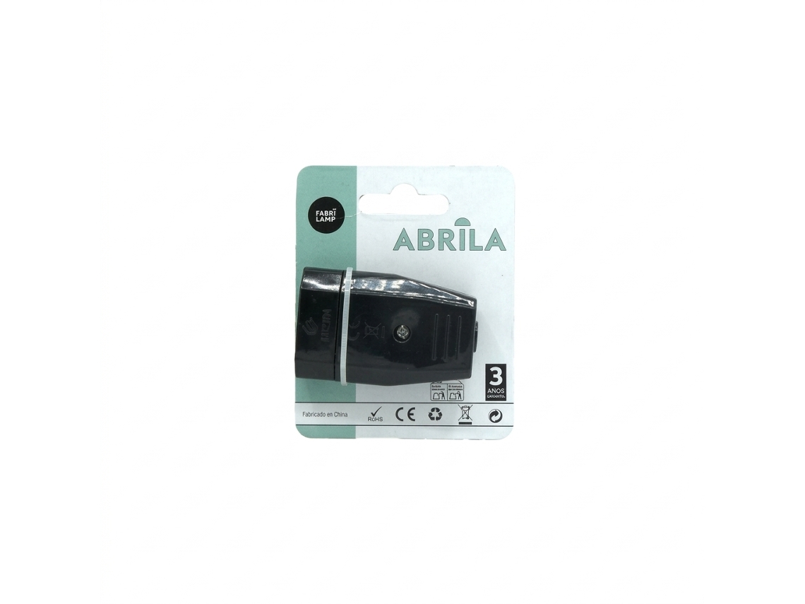 Tomada Móvel Abrila Base Aerea Mod3 10 A 230 V Preto
