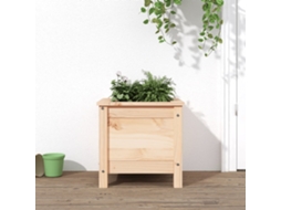 Vidaxl Vaso/floreira De Jardim 40x40x39 Cm Madeira De Pinho Maciça