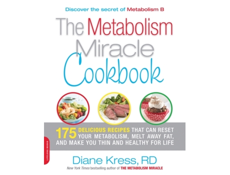 Livro Metabolism Miracle Cookbook Diane Kress (Inglês)