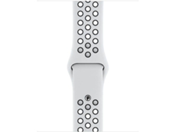Bracelete APPLE Watch 40 mm Sport Band Nike Platina-Pura, Preto