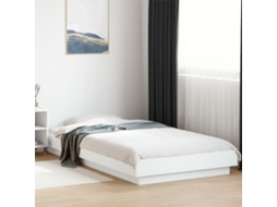 Estrutura De Cama 90x200 Cm Derivados De Madeira Branco