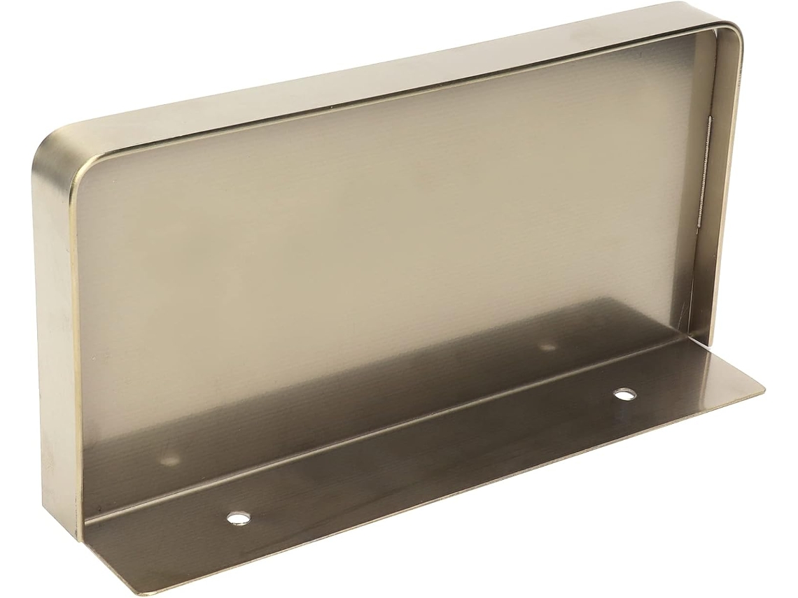Suporte De Parede Para Celular Em Aço Inoxidável, Ideal Para Banheiro, Com Dimensões De 185x90mm Dourado