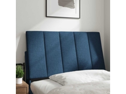 Headboard Cushion, Headboard Cushions Vidaxl Azul Tecido (80 Cm)