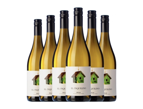 Vinho branco VIÑA ZORZAL El Inquilino Viura Rioja (0.75 L - 6 Unidades)