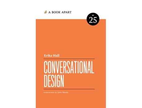 Livro Conversational Design de Erika Hall (Inglês)