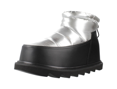 Sapatos de Mulher UNITED NUDE Zembla Bubble Bootie Prateado (39)