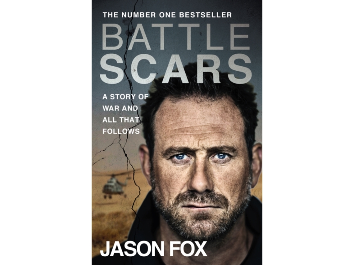 Livro Battle Scars de Jason Fox (Inglês)