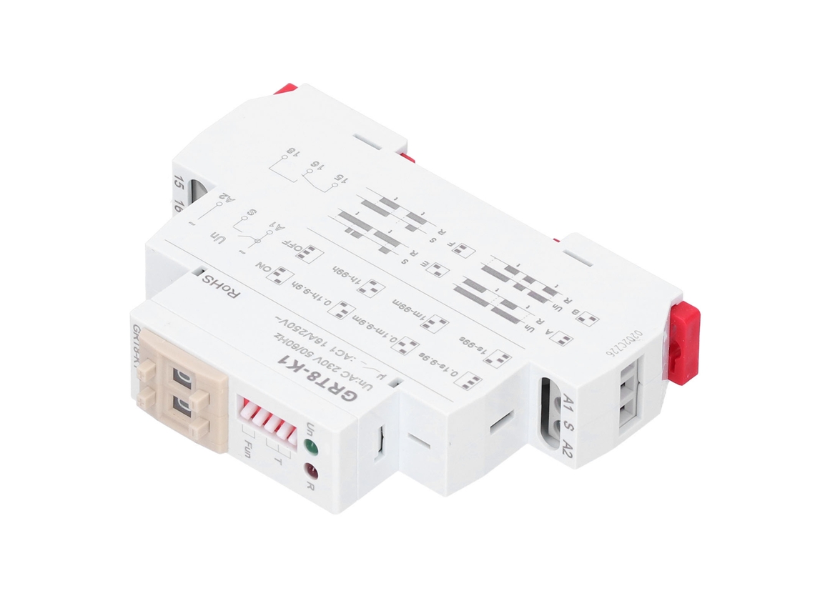 Laxiscreed Relé De Tempo Digital Com Atraso, Compatível Com 50/60hz Para Automação E Controle