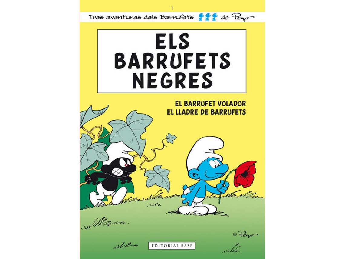 Livro Els Barrufets Negres de Pierre Culliford ''Peyo''