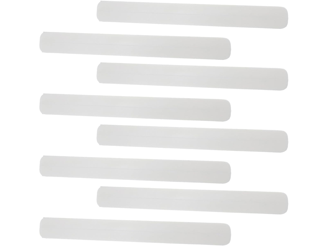 Conjunto De 8 Corrediças Para Gavetas 25cm 10 Polegadas Móveis E Armários, Em Plástico Branco Com Rolamento De Esferas
