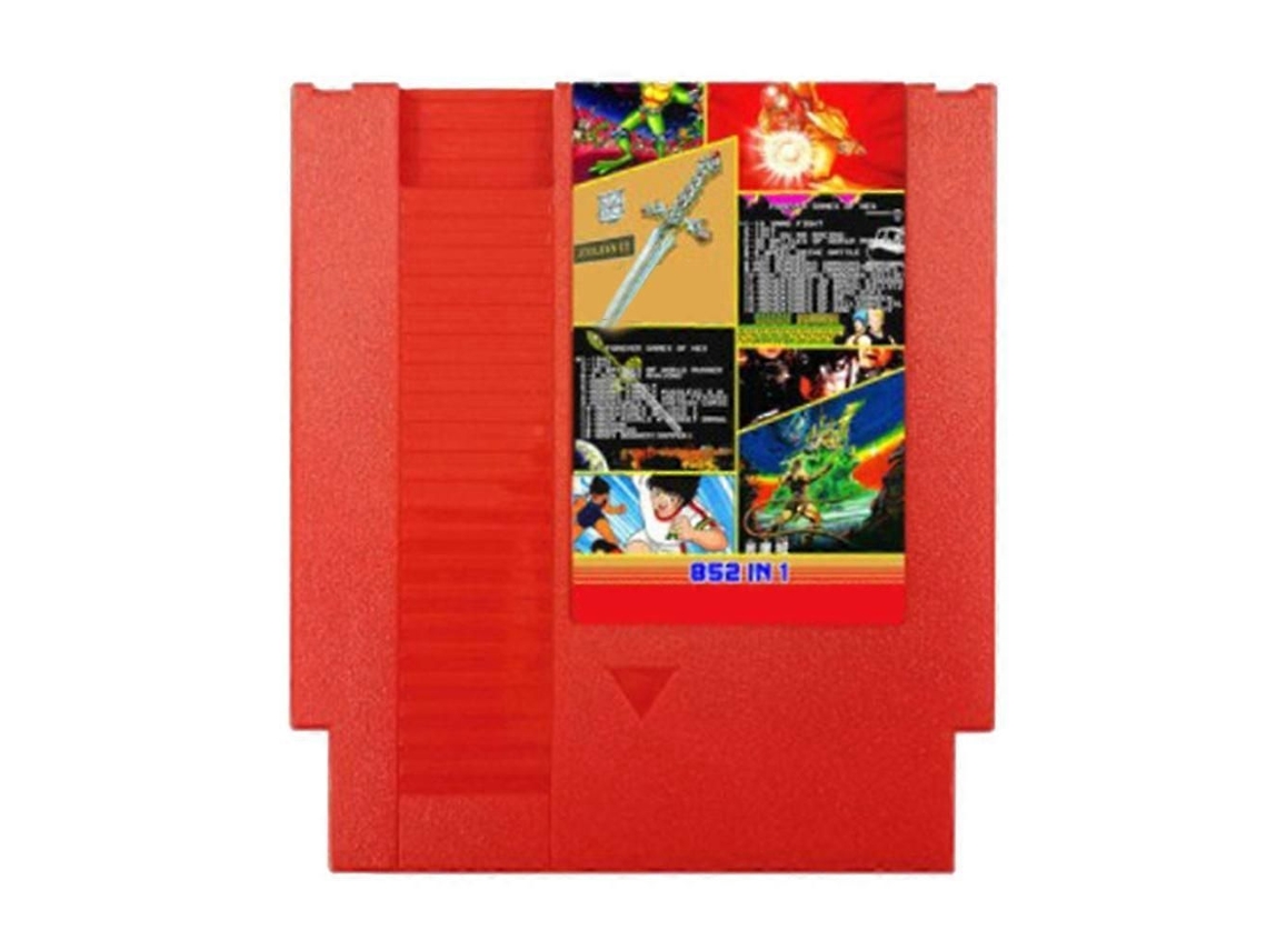 852 em 1 Jogo para Console de Jogos 405+447 Cartão Vermelho GOKOCO