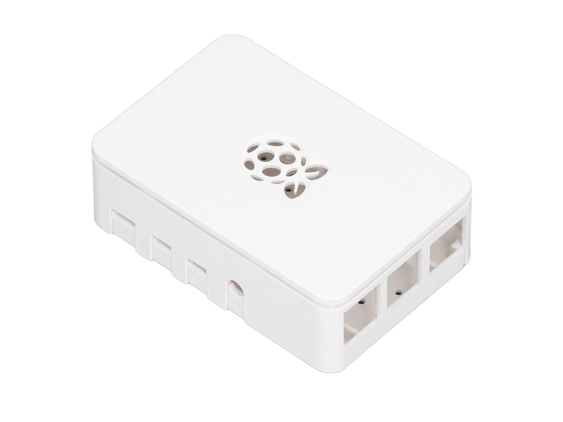 Caixa de Proteção para Raspberry Pi 4 Abs Resistente a Arranhões com Dissipação de Calor Branco S/MARCA