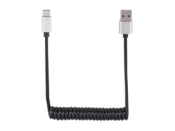 Cabo de Dados Retrátil com Mola USB Tipo C EOOCOO