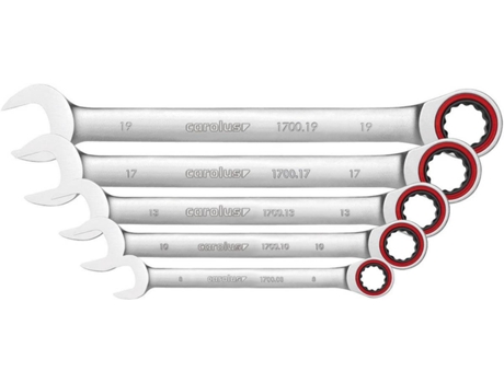 Jogo de Chaves Combinadas  Boca/Roquete 1700.005 (5 Peças - 8-19 mm)