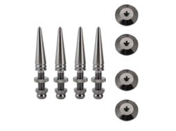 Aetheria 4 Pares Pinos de Base de Cobre Puro Anti impacto para Alto falante Subwoofer Stand Almofada
