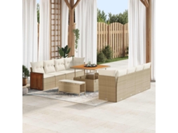 Vidaxl Conjunto De Sofá De Jardim 11 Unid. 11-número De Lugares
