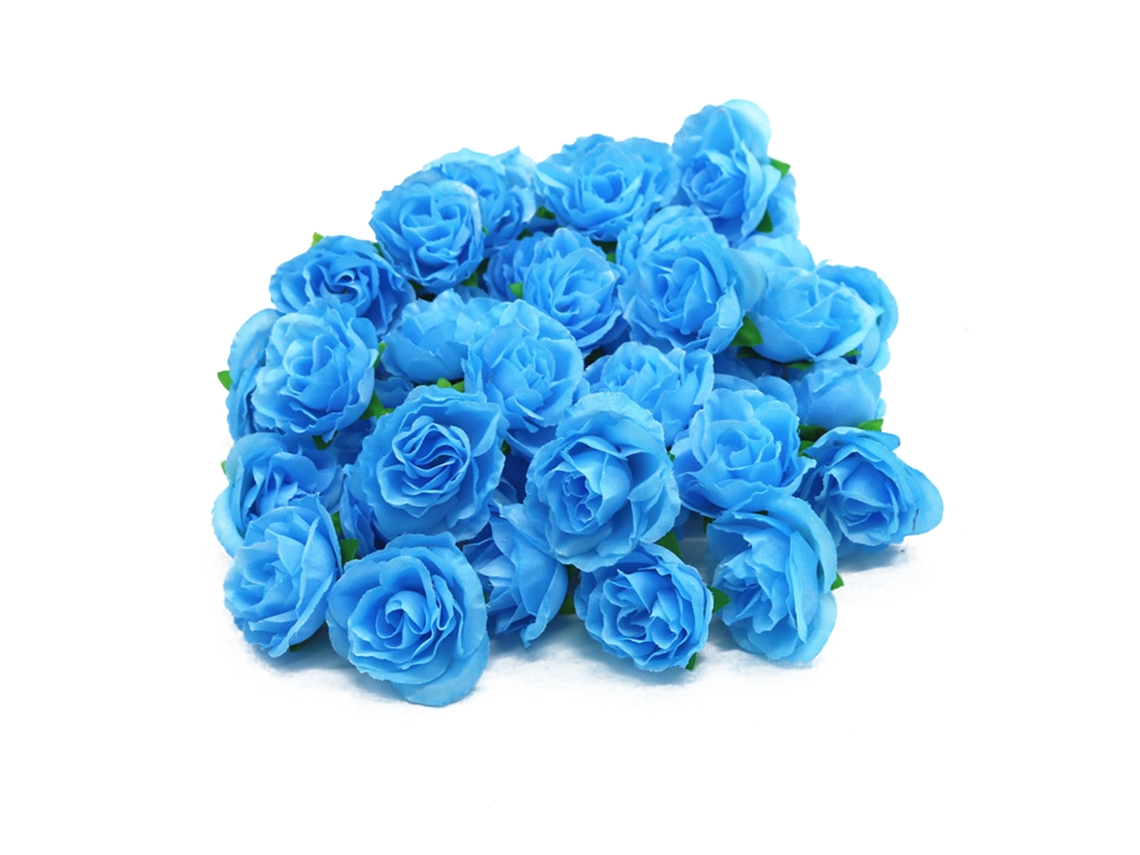 50pcs Rosa Artificial de Seda para Decoração de Casamento | S/MARCA