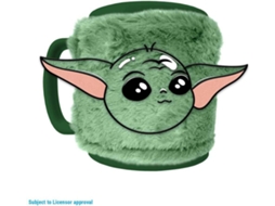 Caneca Felpuda PYRAMID The Mandalorian - Grogu (Capa Removível - 440 ml)