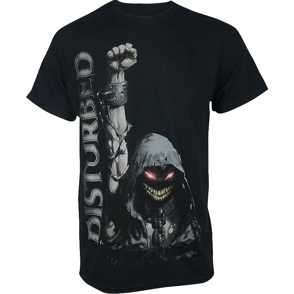 Disturbed Up Yer Fist T-shirt Unisex Rockinstone Size:m