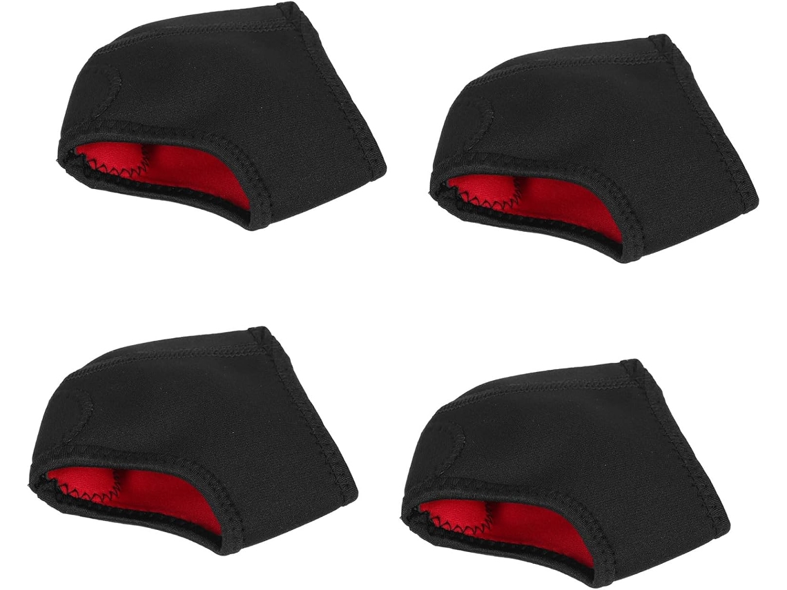 2 Pares De Protetores Calcanhar, Capas Antidesgaste Para Alívio, Ideais Para Botas E Tênis, Suporte Protetor Para Homens