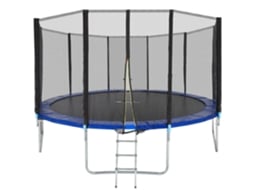 Trampolim TECTAKE Garfunky com Rede de Segurança