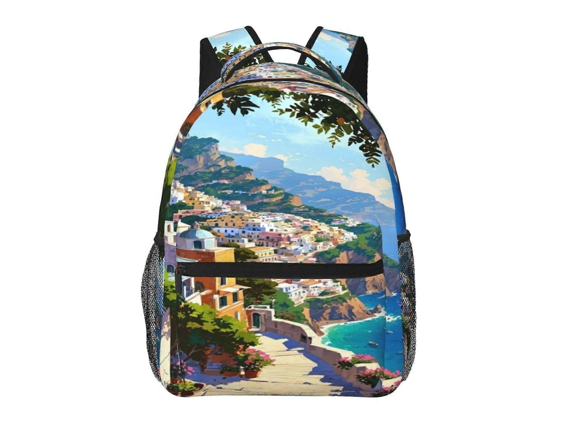 Mochila De Estudante H21 Kingdom, Leve E Durável, À Prova Dágua E Com Alça De Ombro Ajustável N21 Olysi Shop