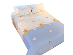 Fronha de Cama Quente Patos Banho 2.0x2.3m
