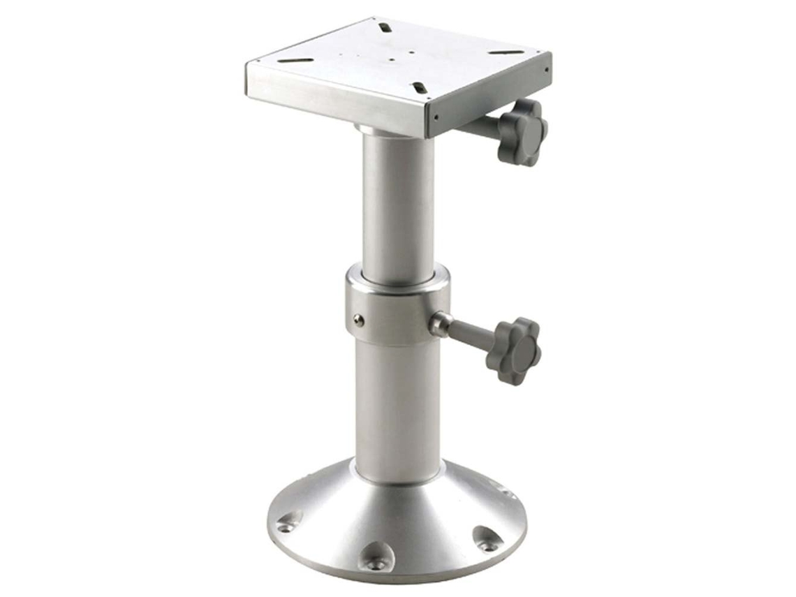 Pé de Mesa Ajustável Manualmente 26-69 Cm Prateadovetus