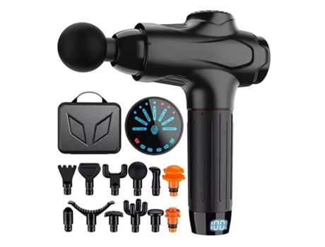 Pistola De Massagem Digitallab M03 Preto