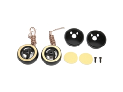 Aetheria 2pcs Tweeter de Cúpula 150w 4 Ohm com Capacitores Embutidos para Sistemas de Áudio Automotivo