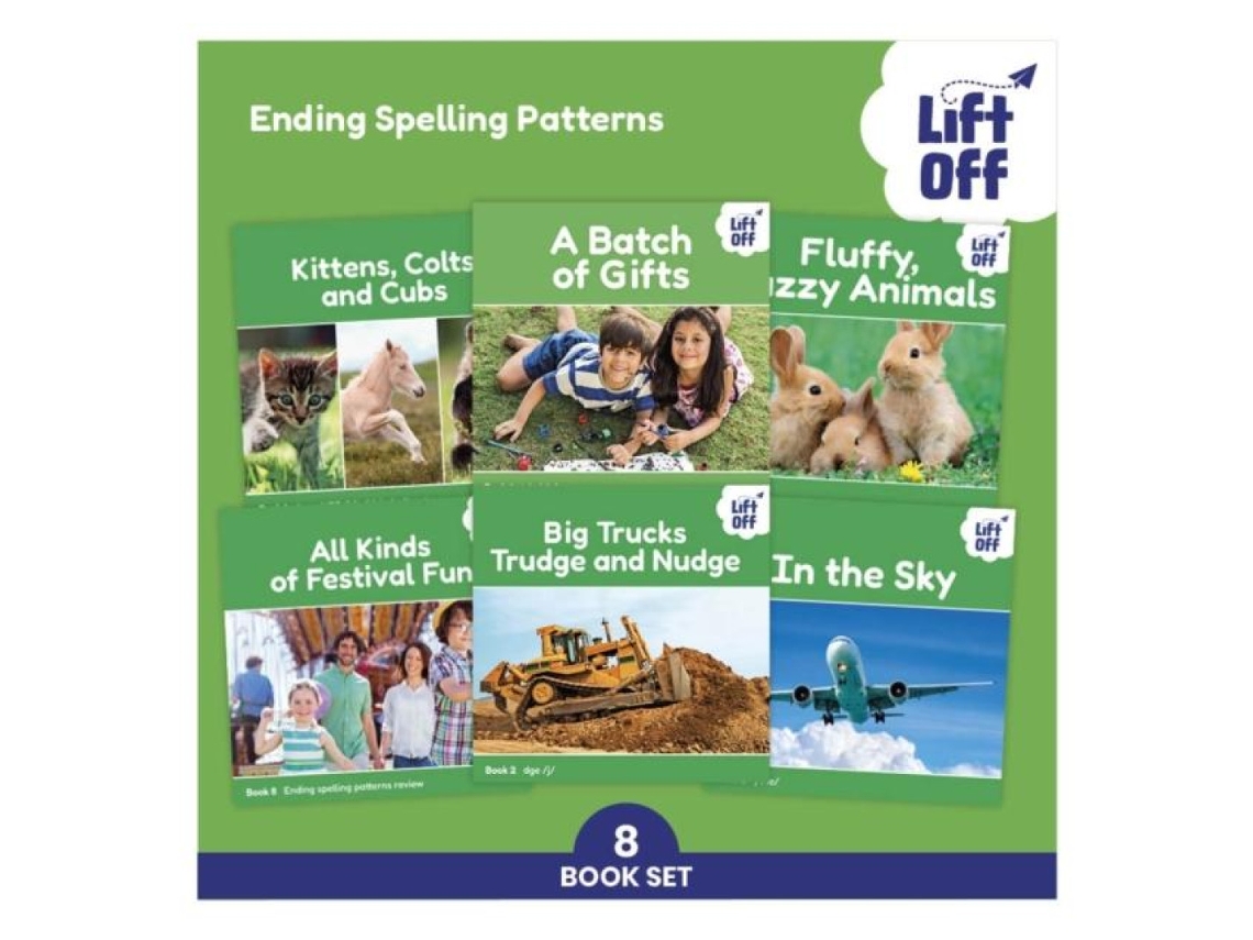 Livro Phonic Books Lift Off Readers Ending Spelling Patterns de Phonic Books (Inglês)