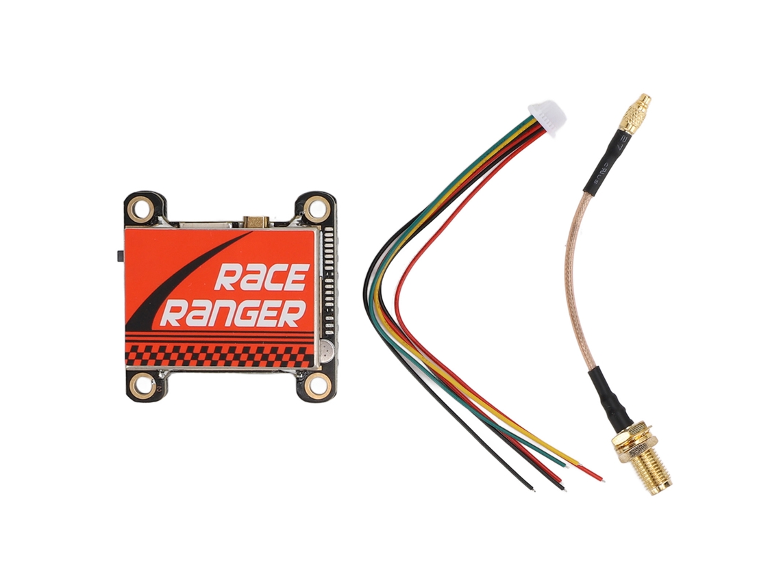 Mali transmissor de Vídeo Fpv 5.8g 1.6w com Potência Ajustável 200mw 1600mw para Drone Quadcopter