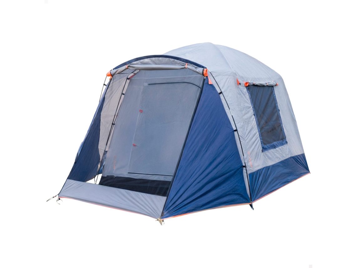 Aktive Tenda Cinza E Azul Para 4 Pessoas, 250x350x200 Cm