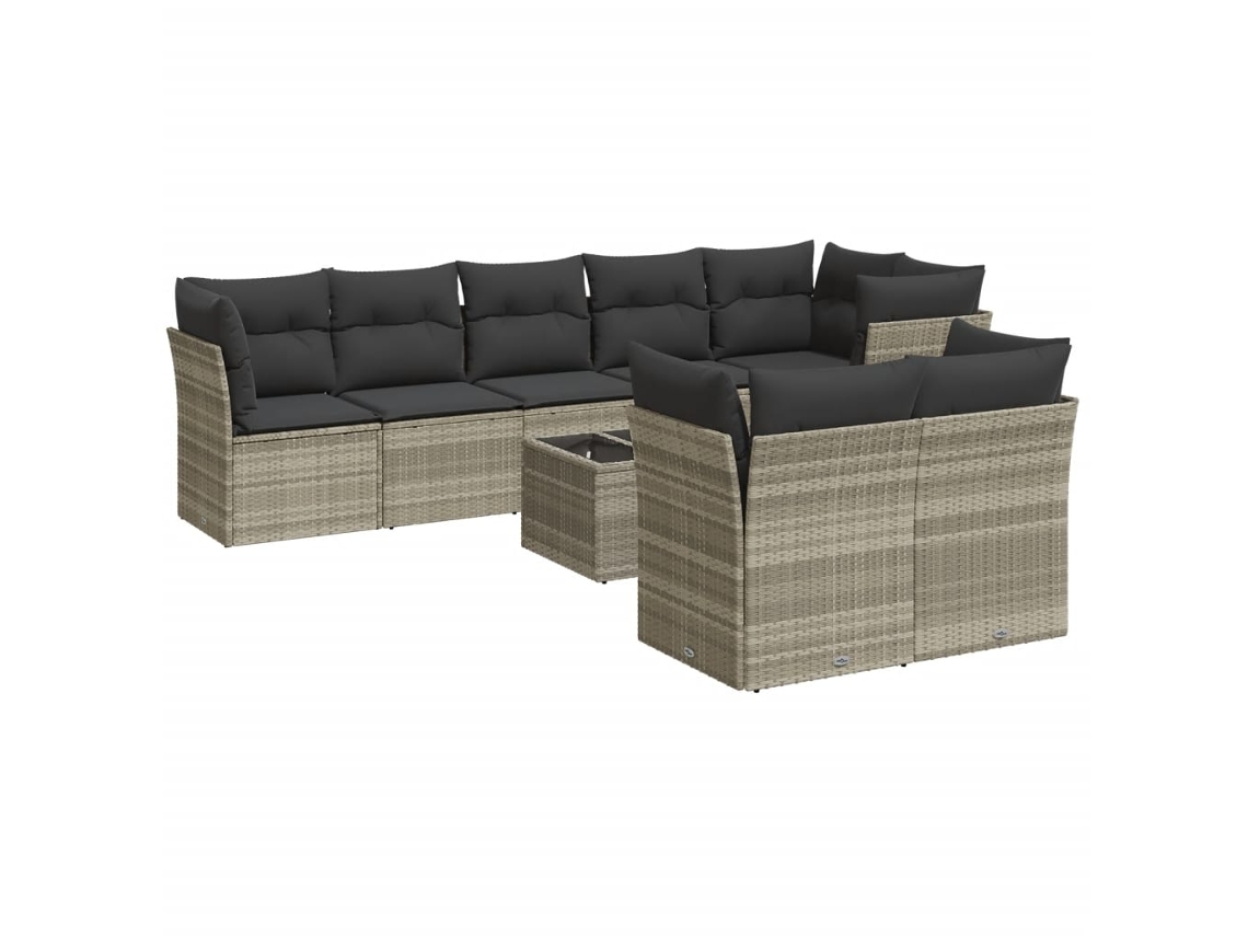 Garden Sofa Set, Garden Sofa Sets Vidaxl Cinzeto Rattan / Vime (n/a)