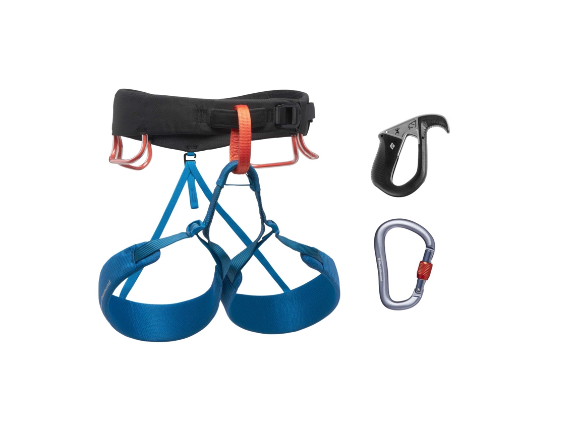 Pacote de Arnês de Escalada Pilot BLACK DIAMOND Momentum