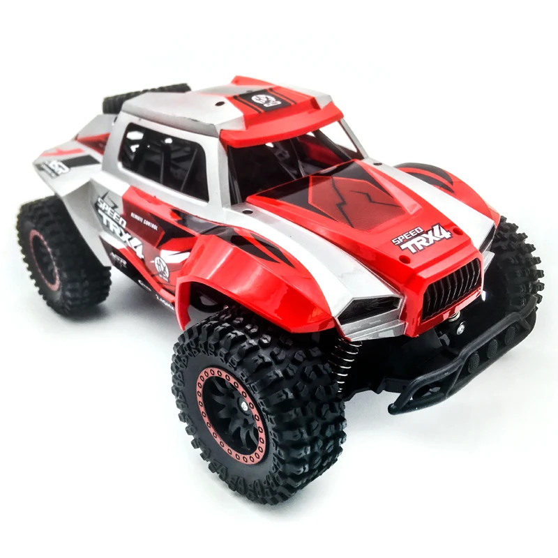 (vermelho) Carro De Controle Remoto Elétrico De Alta Velocidade 2.4g Drift Off Road Choque Absorção Crianças Brinquedos De Controle Remoto