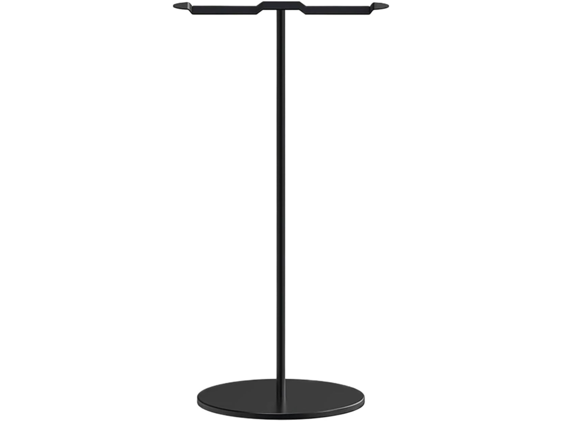 Controlador, Suporte Para Fones De Ouvido, 2 Peças, Liga De Alumínio Preta, 95x 122x 270mm
