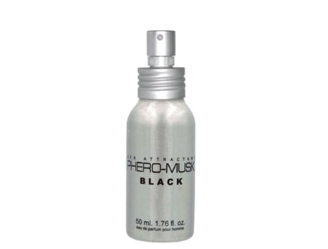 Preto Para Homens, Perfume Com Feromônios, 50ml Phero Almíscar
