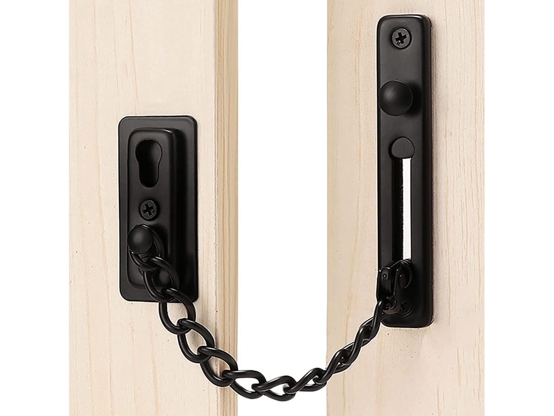 Fechadura Para Porta De Correr, Trinco, Trava De Porta, Corrente De Trava Porta Em Aço Inoxidável, Para Casa, Hotel