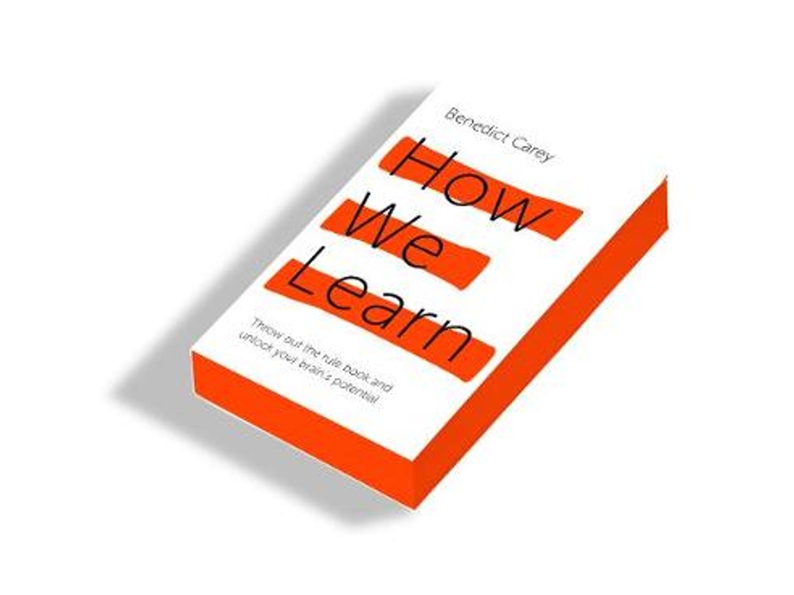 Livro How We Learn de Benedict Carey (Inglês)