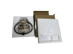 Laxiscreed Knocker De Porta Halloween Com Esqueleto Sinistro E Luzes Piscantes Para Decoração Assombrada