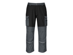 Calça Granite Conforto E Funcionalidade Prática / Cinza Preto / S Portwest
